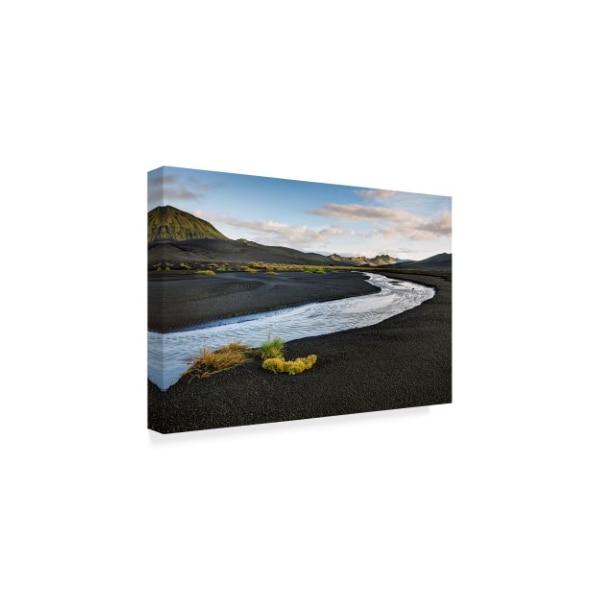 Maciej Duczynski 'Iceland Landscape 11' Canvas Art,16x24